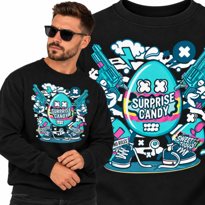 BLUZA  ANIMOWANA  SURPRISE CANDY